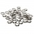Люверсы, металлические/10мм/никель (упак.1000 шт) - купить в Армавире. Цена: 637 руб.