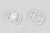 Кнопки пришивные пластиковые 15 мм, блистер 24шт, цв.-прозрачные - купить в Армавире. Цена: 68.79 руб.