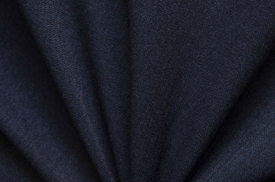 Ткань костюмная 25388 2009, 207 гр/м2, шир.150см, цвет т.синий - купить в Армавире. Цена 356.68 руб.
