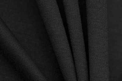 Трикотаж "Grange" BLACK 1# (2,38м/кг), 280 гр/м2, шир.150 см, цвет чёрно-серый - купить в Армавире. Цена 861.22 руб.