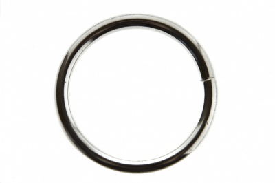 Кольцо металлическое d-38 мм, цв.-никель - купить в Армавире. Цена: 4.89 руб.