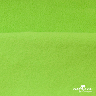 Флис DTY 15-0146, 240 г/м2, шир. 150 см, цвет зеленая свежесть - купить в Армавире. Цена 640.46 руб.
