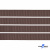 Репсовая лента 005, шир. 6 мм/уп. 50+/-1 м, цвет коричневый - купить в Армавире. Цена: 88.45 руб.