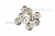 Кнопки пришивные 30 мм никель - купить в Армавире. Цена: 18.68 руб.