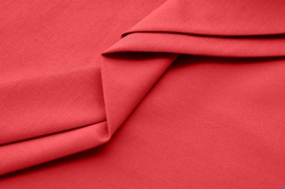 Ткань сорочечная стрейч 18-1651, 115 гр/м2, шир.150см, цвет коралл - купить в Армавире. Цена 285.04 руб.