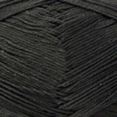 Пряжа "Бонди", 100% имп.мерсеризованный хлопок, 100гр, 270м, цв.003-черный - купить в Армавире. Цена: 140.88 руб.