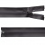 Молния водонепроницаемая PVC Т-7, 60 см, разъемная, цвет (301) т.серый - купить в Армавире. Цена: 49.39 руб.