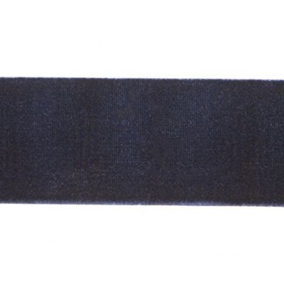 Лента бархатная нейлон, шир.25 мм, (упак. 45,7м), цв.180-т.синий - купить в Армавире. Цена: 800.84 руб.