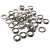 Люверсы, металлические/20мм/никель (упак.1000 шт) - купить в Армавире. Цена: 1 587.60 руб.