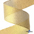 Лента металлизированная "ОмТекс", 50 мм/уп.22,8+/-0,5м, цв.- золото - купить в Армавире. Цена: 149.71 руб.