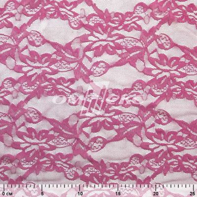 Кружевное полотно стрейч XD-WINE, 100 гр/м2, шир.150см, цвет розовый - купить в Армавире. Цена 1 869.99 руб.