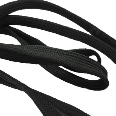 Шнурки т.5 110 см черный - купить в Армавире. Цена: 23.25 руб.