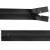 Молния водонепроницаемая PVC Т-7, 18 см, неразъемная, цвет чёрный - купить в Армавире. Цена: 21.20 руб.