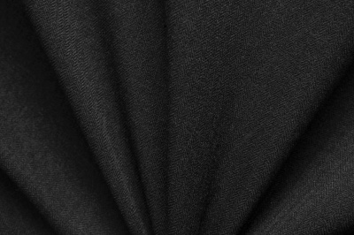 Ткань костюмная 21699 1144/1178, 236 гр/м2, шир.150см, цвет чёрный - купить в Армавире. Цена 455.40 руб.