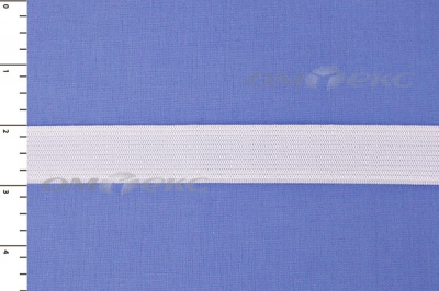 Резинка, 410 гр/м2, шир. 10 мм (в нам. 100 +/-1 м), белая бобина - купить в Армавире. Цена: 3.31 руб.