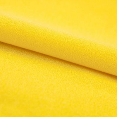 Креп стрейч Амузен 12-0752, 85 гр/м2, шир.150см, цвет жёлтый - купить в Армавире. Цена 194.07 руб.