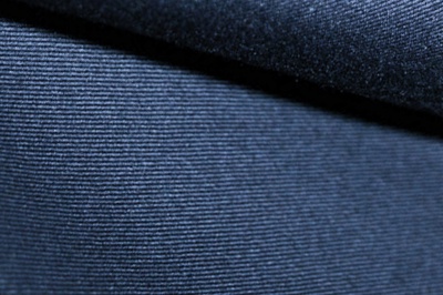 Ткань костюмная 8874/3, цвет темно-синий, 100% полиэфир - купить в Армавире. Цена 433.60 руб.