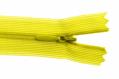 Молния потайная Т3 131, 20 см, капрон, цвет жёлтый - купить в Армавире. Цена: 5.12 руб.