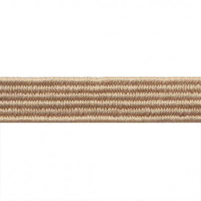Резиновые нити с текстильным покрытием, шир. 6 мм ( упак.30 м/уп), цв.- 97-бежевый - купить в Армавире. Цена: 152.05 руб.