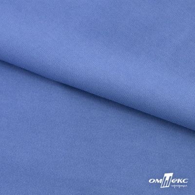 Трикотажное полотно Джерси Понте-де-Рома, 95% / 5%, 150 см, 290гм2, цв. серо-голубой, м - купить в Армавире. Цена 297 руб.