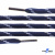 Шнурки #107-19, круглые 130 см, двухцветные цв.тём.синий/белый - купить в Армавире. Цена: 22.14 руб.