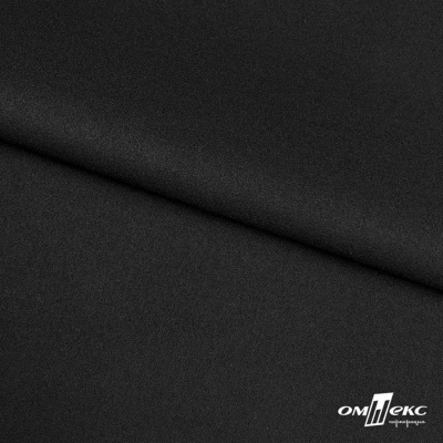 Ткань пальтовая, 80%полиэстр, 18% вискозы, 2% спандекса,400+/-25г/м2, ш.145 см #903, цв.(4) - чёрный - купить в Армавире. Цена 932.12 руб.