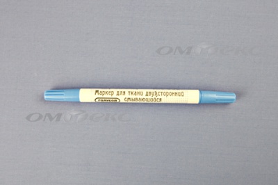 Маркер двухсторонний смывающийся для ткани RA-002 голубой - купить в Армавире. Цена: 207.84 руб.
