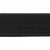 Резинка 25 мм Тканая, 13,75 гр/п.м, (бобина 25 +/-0,5 м) - черная  - купить в Армавире. Цена: 11.67 руб.