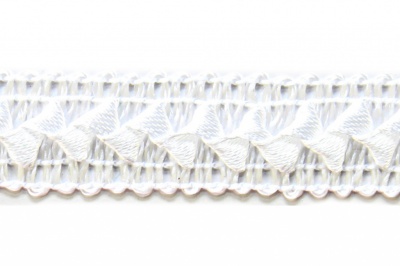 Тесьма декоративная "Самоса" 062, шир. 20 мм/уп. 33+/-1 м, цвет белый - купить в Армавире. Цена: 304.43 руб.