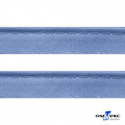 Кант атласный 126, шир. 12 мм (в упак. 65,8 м), цвет голубой - купить в Армавире. Цена: 237.16 руб.