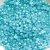 0404-5146-Полубусины пластиковые круглые "ОмТекс", 6 мм, (уп.50гр=840+/-5шт), цв.086-бл.бирюза - купить в Армавире. Цена: 63.86 руб.