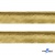 Кант атласный 136, шир. 12 мм (в упак. 65,8 м), цвет золото - купить в Армавире. Цена: 433.08 руб.
