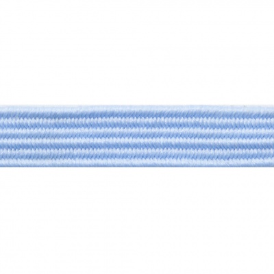 Резиновые нити с текстильным покрытием, шир. 6 мм ( упак.30 м/уп), цв.- 108-голубой - купить в Армавире. Цена: 155.22 руб.
