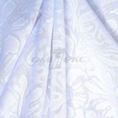 Хлопок "Барнаут" white flowers D7, 90 гр/м2, шир.150см - купить в Армавире. Цена 249.84 руб.