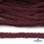 Шнур плетеный d-6 мм круглый, 70% хлопок 30% полиэстер, уп.90+/-1 м, цв.1070-бордовый - купить в Армавире. Цена: 588 руб.